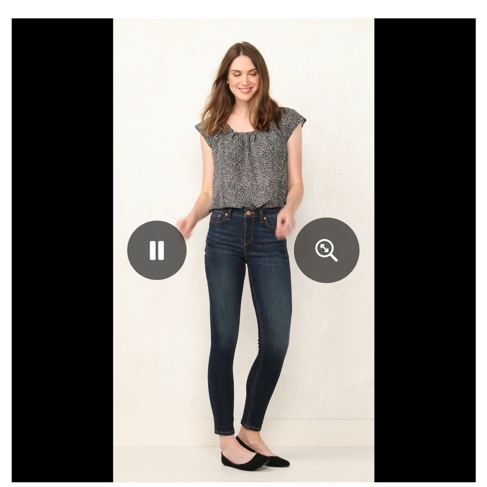 NWT Lauren Conrad Skinny mid rise Skinny Jeans